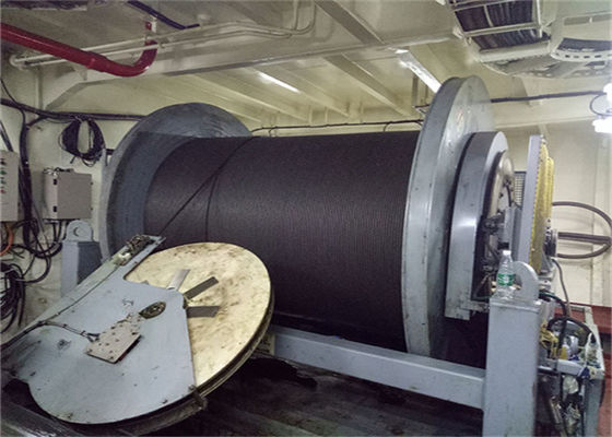 Steel Winch Drum With Lebus Groove Type Heavy Duty Efficient