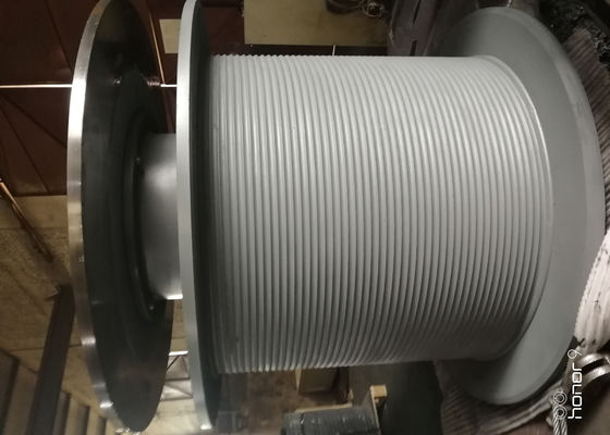 160KN Extended Wire Rope Winch Drum Customizable For Lifting