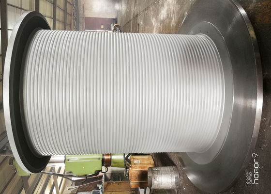 160KN Extended Wire Rope Winch Drum Customizable For Lifting