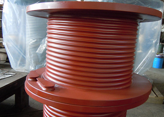 Lebus Grooved Drum Winch Spare Parts CCS Approval For Electric Four Drums Winch