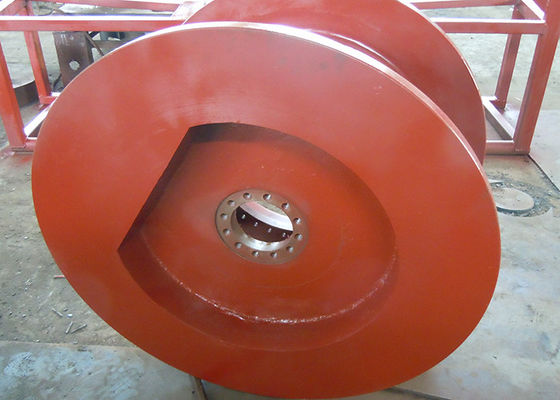 Lebus Grooved Drum Winch Spare Parts CCS Approval For Electric Four Drums Winch