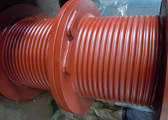 Lebus Grooved Drum Winch Spare Parts CCS Approval For Electric Four Drums Winch